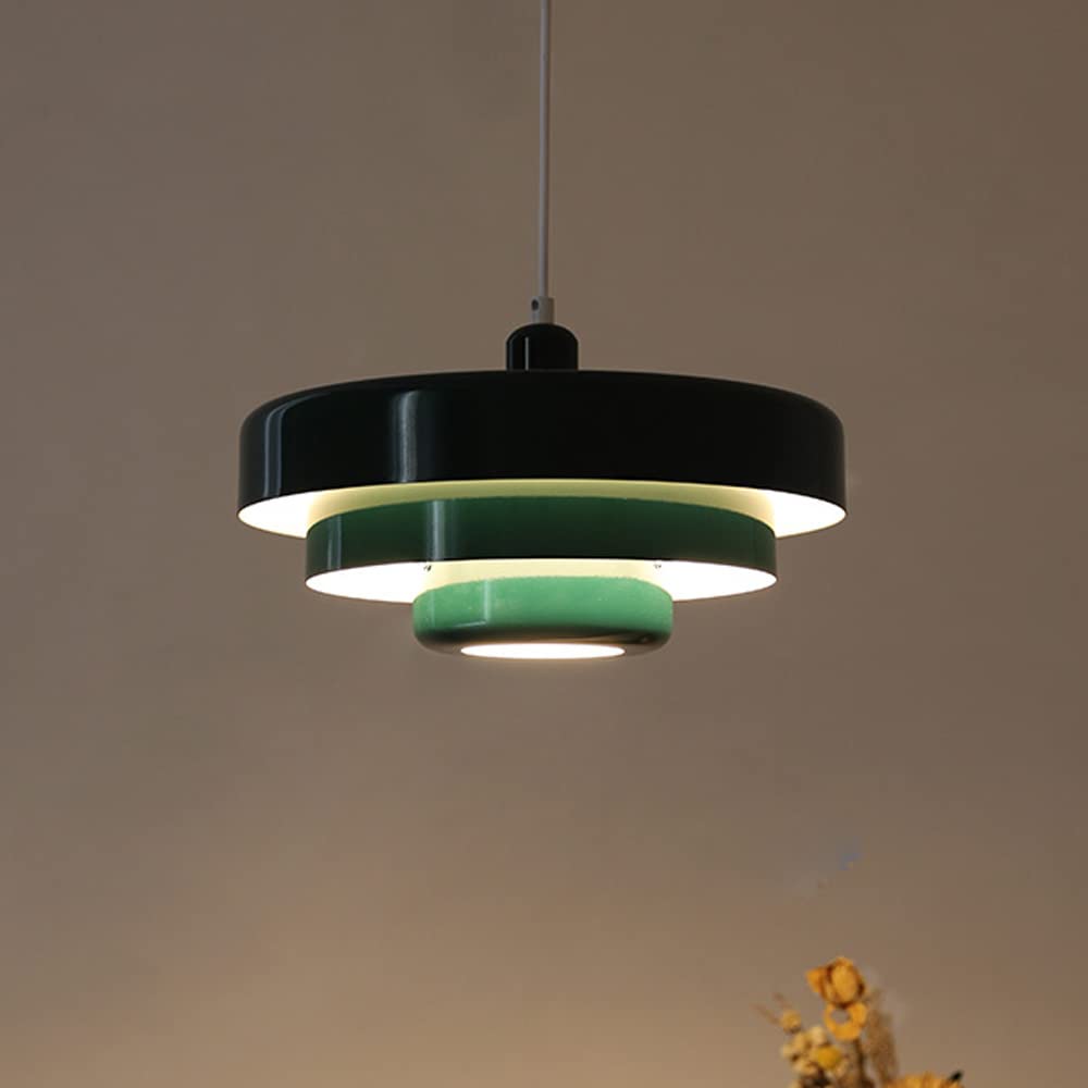 Jewelry, Przemysłowe pomarańczowe metalowe wyposażenie oświetleniowe Lampa wiejska wielowarstwowa lampa regulowana żyrandol do kuchni restauracyjnej jadalnia kawiarnia zlew E26 (b) Jewelry
