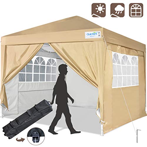 Quictent Silvox 10x10 Ez Pop Up Canopy Tent Enclosed Instant Canopy Shelter Protable