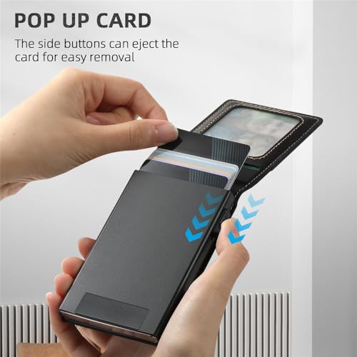 Étui Samsung Galaxy S25 Noir à motif de cire à l'huile avec portefeuille magnétique amovible - 4