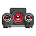 Mars Gaming MSX, altavoces PC 35W, 5 modos multimedia, subwoofer 2.1, Jack...