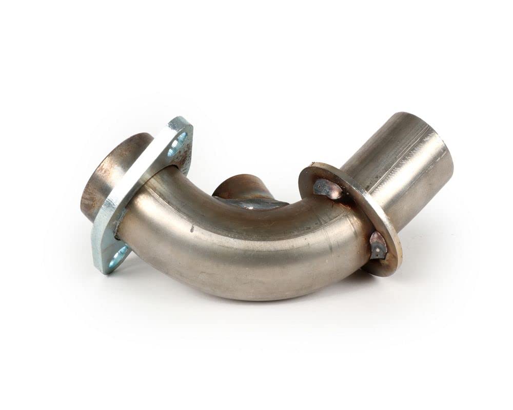 BGM Krümmer Auspuffanlage Edelstahl kompatibel für Vespa GT 250, Vespa GTS 250, Vespa GTS 300 HPE/Super/Super Sport, Vespa GTV 250 300 HPE Auspuffkrümmer
