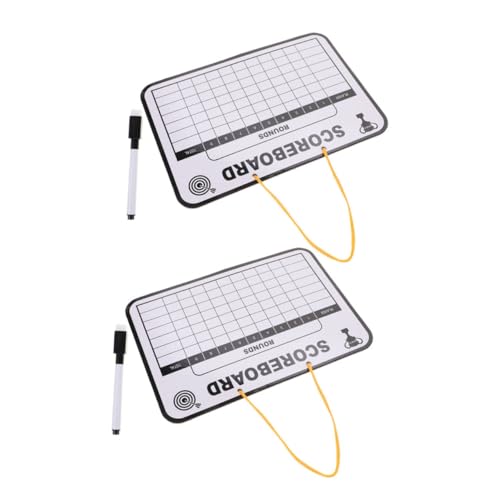2pcs Pizarra de Golf Doble Cara para Marcador miniatura 1