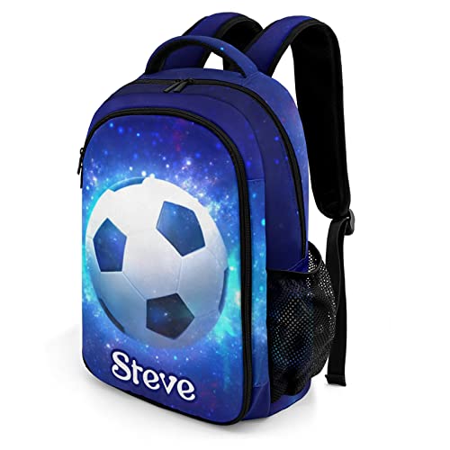 Personalized Soccer Backpack Multifunctional Waterproof Laptop Bag for Travel Gift2