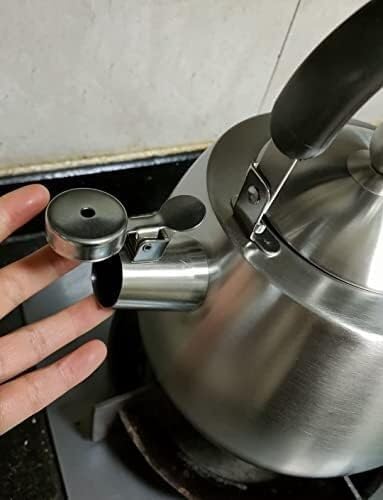 Stainless Steel Stovetop Whistling Tea Kettle 316 - 4L Fast Water Boiler, Whistles When Water Boils
