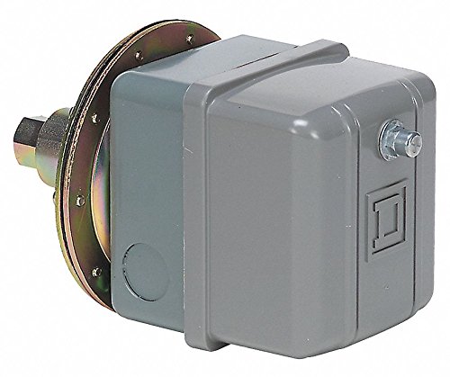 Vacuum Swtch, Standard, 3 to 8"Hg, DPST-2NC