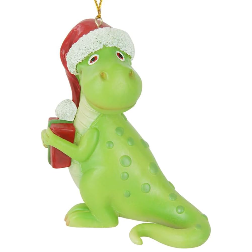 Christmas T-Rex Dinosaur Figurines Hanging Ornaments (Dinosaur)
