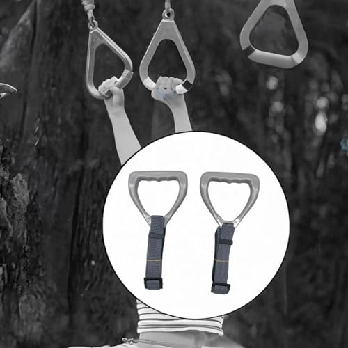 Anillas de gimnasia ajustables para niños con correas largas miniatura 4