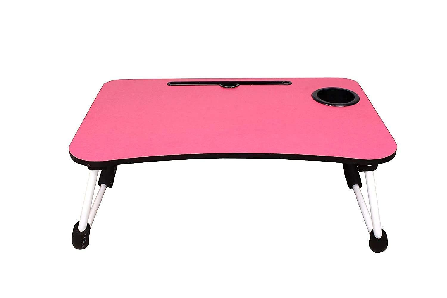 White Lion Wood Smart Standard Multi-Purpose Laptop Table With Dock Stand/Study Table/Bed Table/Foldable And Portable/Ergonomic & Rounded Edges/Non-Slip Legs/Engineered, 60 Cm, 40 Cm (B09BVWKBGM) Amazon Price History, Amazon Price Tracker