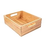 1 Stück Buffetbox Gn 1/2 32,5 x 26,5 x 10 cm Natur Bambus