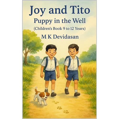 Joy and Tito Audiolibro Por M K Devidasan arte de portada