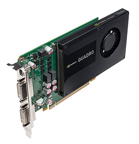 NVIDIA Quadro K2000 2GB GDDR5 128-bit PCI Express 2.0 x16 Full Height Video Card (Renewed)