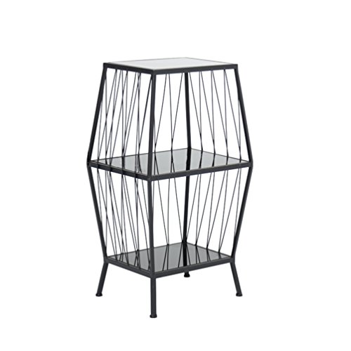 WZF Living Room Coffee Table, Corner Shelf Storage Rack Plant Shelf So
