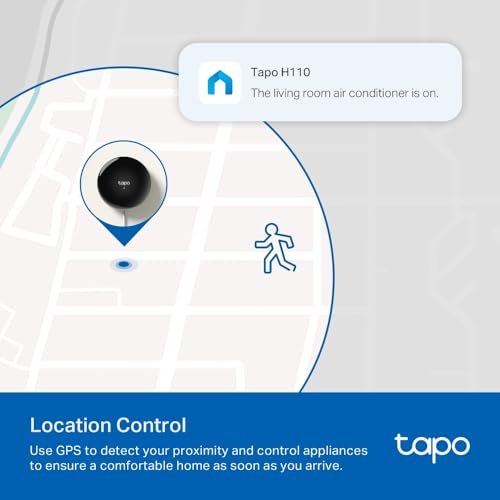 Image of Tapo Smart IR & IoT Hub with Chime - Matter-Certified, Universal Remote for TVs, ACS, & 18+ Device Types, Supports 8,000+ Infrared Brands, Voice & App Control, Custom Schedules & Automations, H110