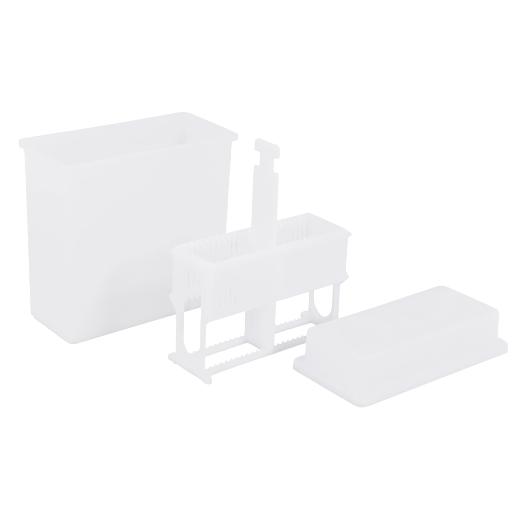 ULTECHNOVO 5sets Portavetrini Per Microscopio Con Vaso Colorante Compatibile Con Vetrini Da Laboratorio Design Resistente e Durevole Adatto Per Ambienti Scientifici e Ricerche Microscopiche