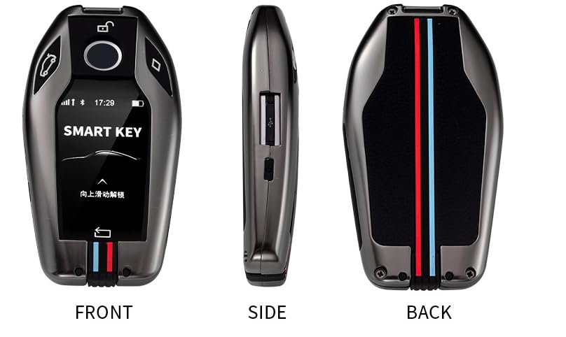 KUNIO Schlüsselhülle Für BMW Display Key 8er Serie 2018-2025 - Metall Case