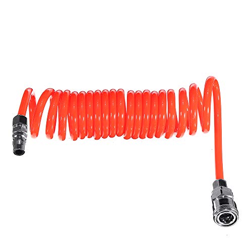 Manguera de aire de 5 mm para evitar roturas por torsión con restrictor de muelle para taller
