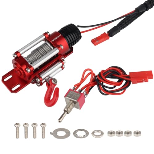 Hobbypark 1/10 RC Crawler Winch for Axial SCX10 Traxxas