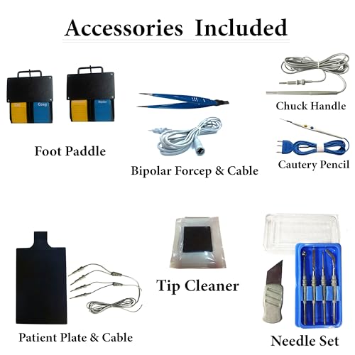 Image of TSW Excel-Sealer Cautery Machine Vessel Sealing System Digital Touchscreen 400 watt | Electrosurgical Generator | Electrocautery Unit | Laparoscopic Endoscopy Surgery Surgical 1 Set