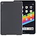 Price comparison product image KHOMO iPad Mini 5 Back Case (2019) Rubberized Ultra Slim Rear Cover for Apple Smart Cover - Charcoal Grey
