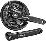 Shimano Unisex – Erwachsene FC-MT101 Kettenradgarnitur, Schwarz, Einheitsgröße