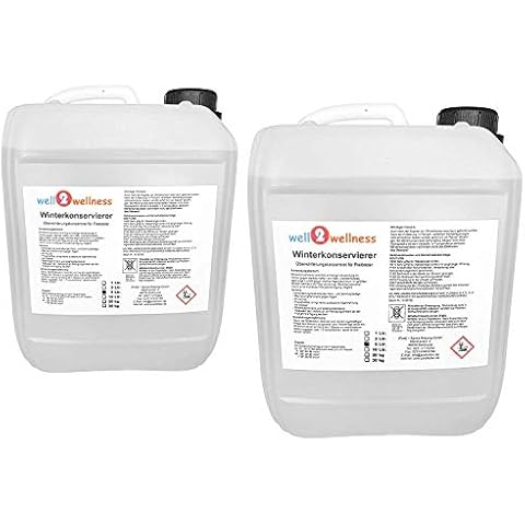 Schwimmbad Winterkonservierer/Pool Überwinterungskonzentrat 10 l (2 x 5,0 l) Cover