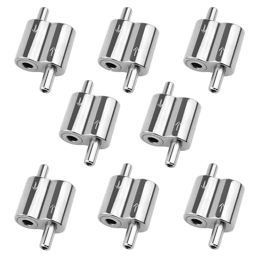 8PCS 1/16 Inches M3 Stainless Steel Wire Rope Cable Clip Clamp, Two-Way Cable Clamp for 1/16In Diameter Wire Cable, Wire Rope Clamps for Picture Hanging, Flags, Christmas String Light