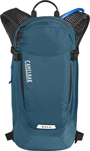 CamelBak M.U.L.E. – Sac D'hydratation VTT – 3L – Bleu Nuit/Rouge – Taille M