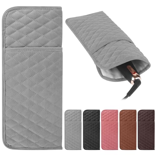 WRORUNER Heat Resistant Hair Tools Organizer Bag Portable Travel Storage