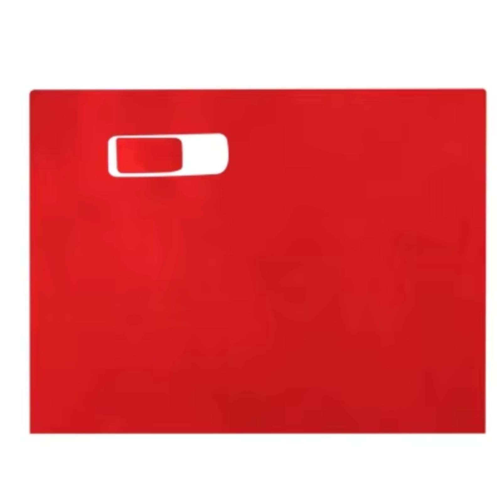 Adesivi Per Pulsanti Auto Per Mazda 3 Per Axela BP Adesivo Interno | Per 2019 2020 2021 2022 2023 2024 2025 Auto Copilota Box Anti-calcio Proteggi Trim(Red,Model 2)