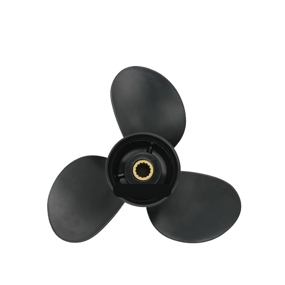 Hélice de bateau 9.25x9 en aluminium à 14 cannelures pour optimiser la poussée du moteur