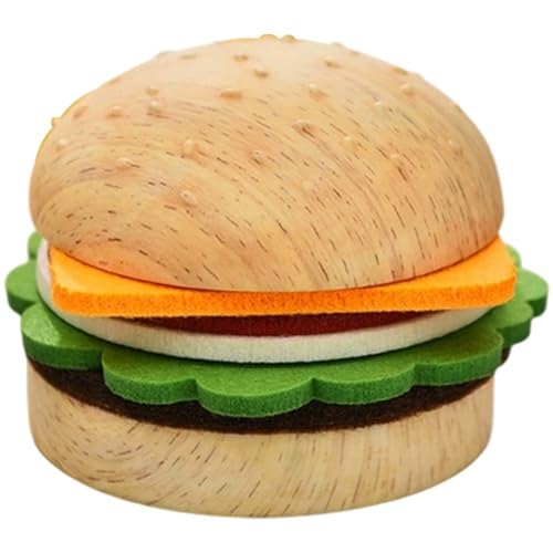 Dessous de verre hamburger original tapis isolant antidérapant multicouche anti-brûlure - 2
