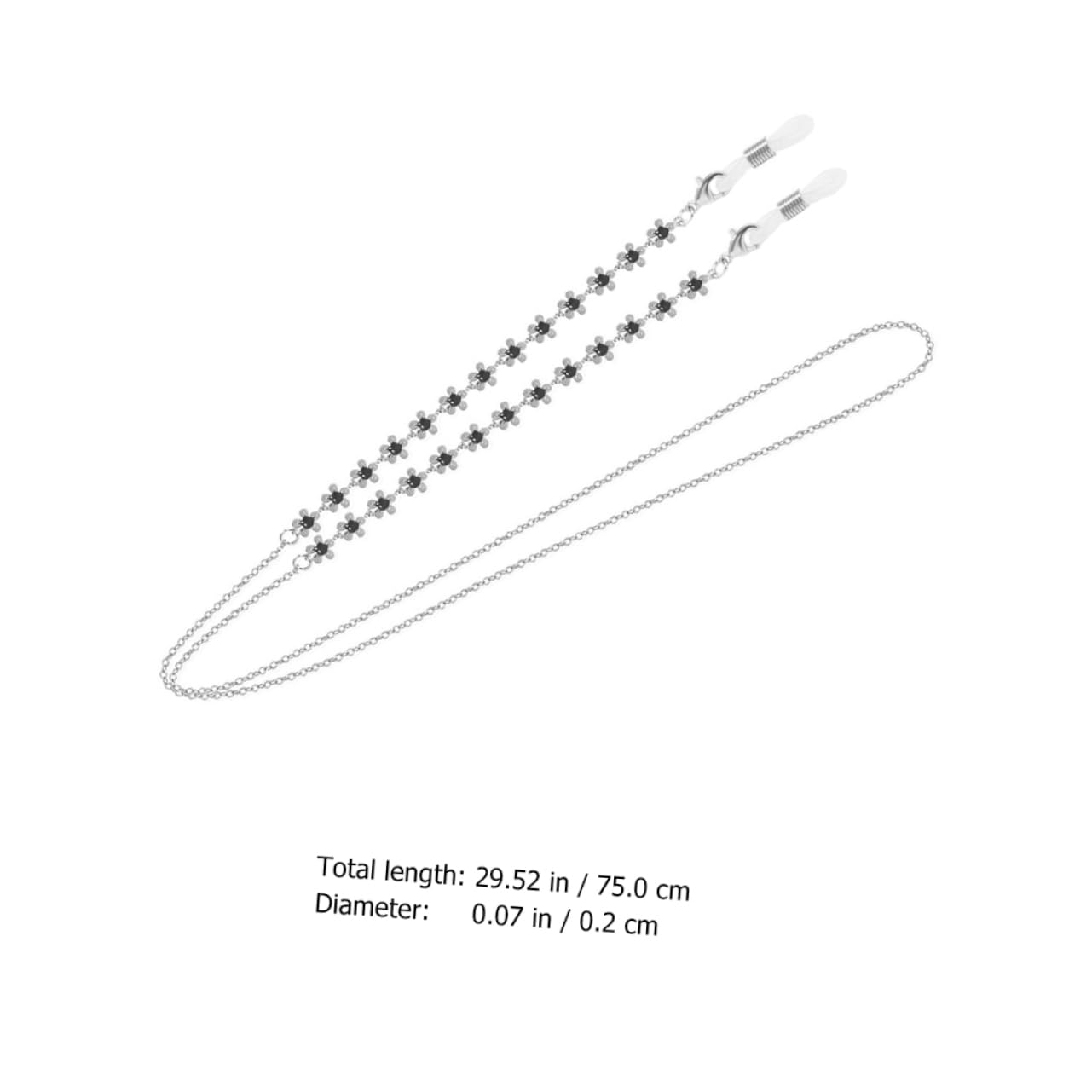 Cadena De Gafas Soporte Para Anteojos Estuche De Gafas Doble Estuche Para Gafas Carcasa Dura Estuche Doble Para Anteojos Ligero Estuche De Anteojos Cobre