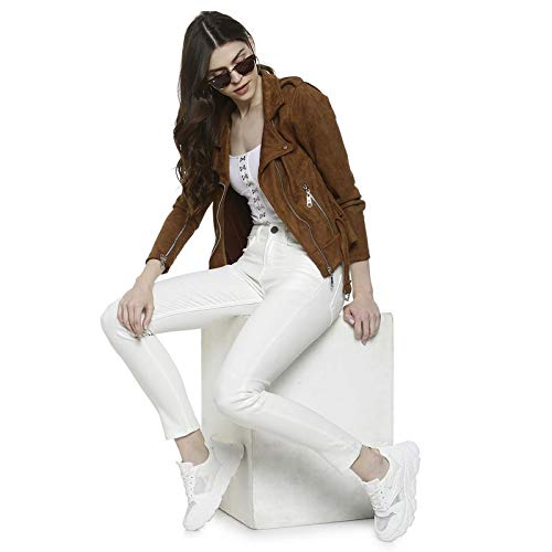Image of PINACOLADA Women Stylish Solid Super Skinny Casual Denim Jeans