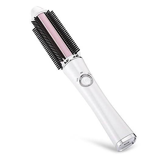 FUDY Portable USB Cordless Hair Straightener Curler Comb, with 2600mAh Rechargeable Battery, Dual Voltage, Mini Size for Travel and Bussiness Trip