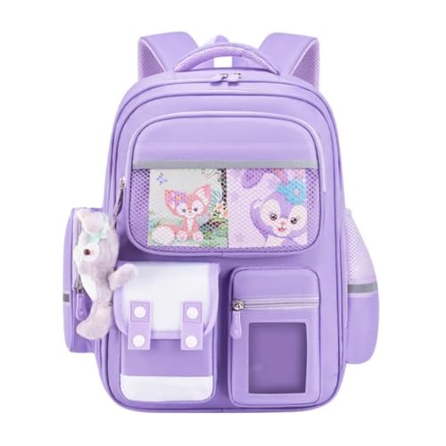 Image of Brainy Bundle School Backpack for Boys & Girls, Kids School Bag | 25L Capacity • 2 Compartments & 6 Pockets • Age 5-10 Years • Water-Resistant • Lightweight • Padded Straps