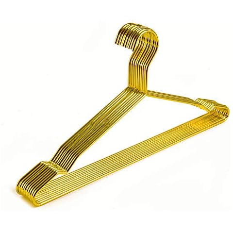 Better to U Gold Hangers, Metal Hangers for Clothes Shirt Suit Coat (Gold 20pcs) Cover