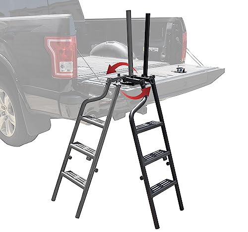 Pokiauto POKI-PICKUP-2305003 42 Inch Foldable And 360° Rotatable Tailgate Ladder thumb #1