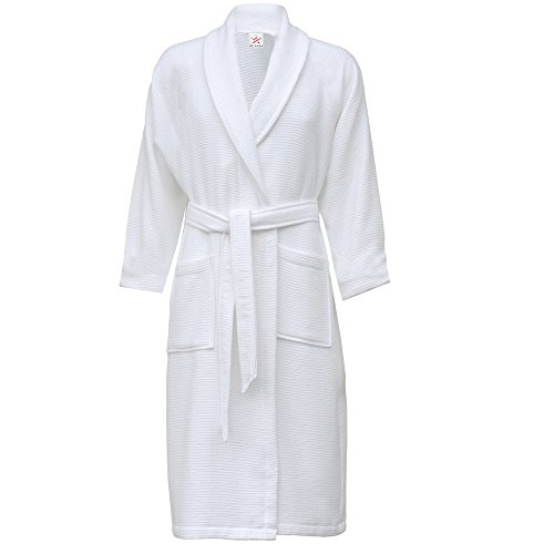 Star and Stripes Cotton Bathrobe L/XL