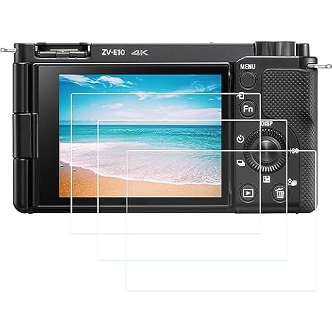 Alpha ZV-E10 Screen Protector for Sony Alpha ZV-E10 Mirrorless Vlog Camera Cover