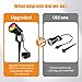 OurLeeme Lawn Flood Light Stake, 2-in-1 Waterproof Outdoor Remote Control Landscape Lighting Spotlight Wall Light for Yard Garden Driveway Pathway Pool
