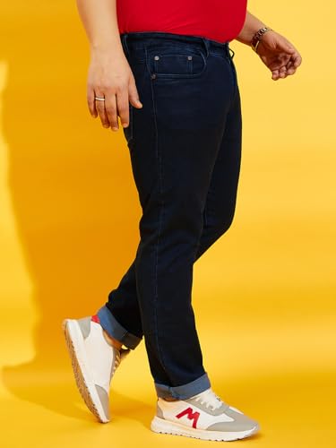 Image of Bigbanana Plus Size Men's Regular Fit Tinted Wash Jeans