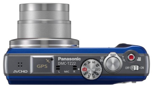 Panasonic Lumix DMC-TZ22EG-A Digitalkamera (14 Megapixel, 16-fach opt. Zoom, 7,5 cm (3 Zoll) Touch LC-Display, GPS, Full… – Bild 4