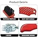 AKVIBG Polishing Pad Cleaner Tool Set, Polishing Spur Tool and Foam Pad Brush, Conditioning Brush Wool Buffing Pad, Red