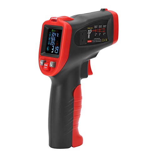 Spacnana Pistola de Termómetro Infrarrojo, Material ABS, Medición Precisa de Temperatura -58°F a 1562°F para Cocina Industrial, Plancha, Uso del Motor