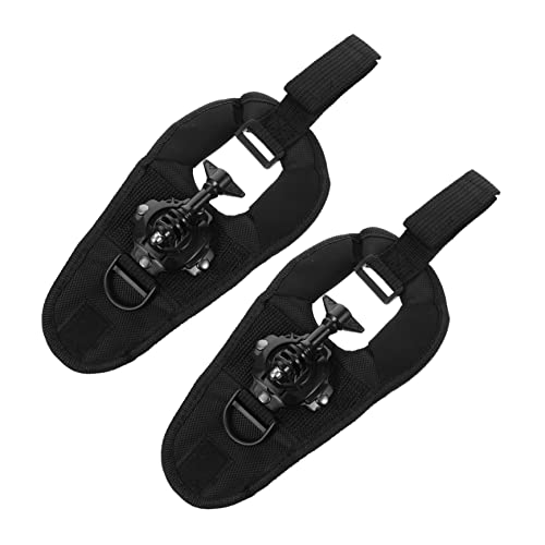 Hemobllo 2pcs Rotary Camera Hand Strap Arm Band for Outdoor Activities Skin-friendly Lightweight and Breathable Design for Snorkeling Climbing Fishing and Skiing