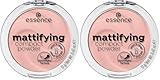 La poudre compacte matifiante Essence offre un teint mat impeccable. Sa formule douce et soyeuse, sans parfum ni paraben, garantit un fini naturel. Vegan-friendly, elle fixe le fond de teint pour un résultat digne d'un maquilleur professionnel.