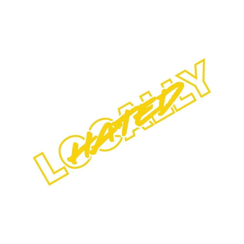 Car Windshield Sticker Auto Window Side Body Decoration Vinyl Film Decor Decal(Glossy Yellow,90x15cm)