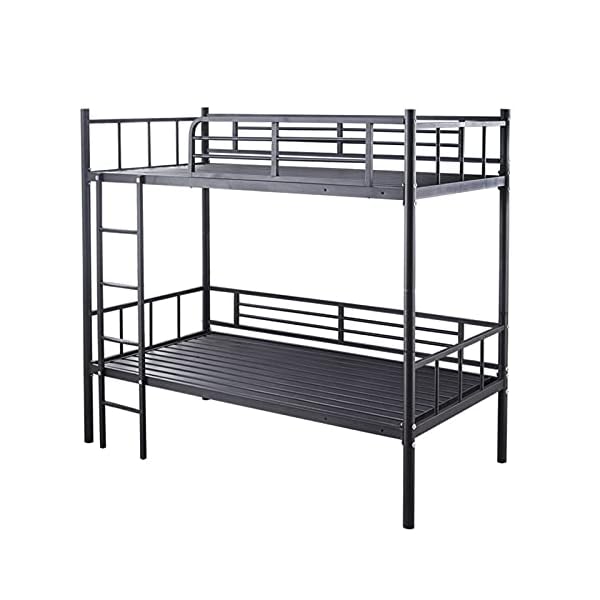 WYFDC Bed Frame Iron Bed Thicker Height Bed Child Bunk Bed Iron Frame Bed Can Be Split