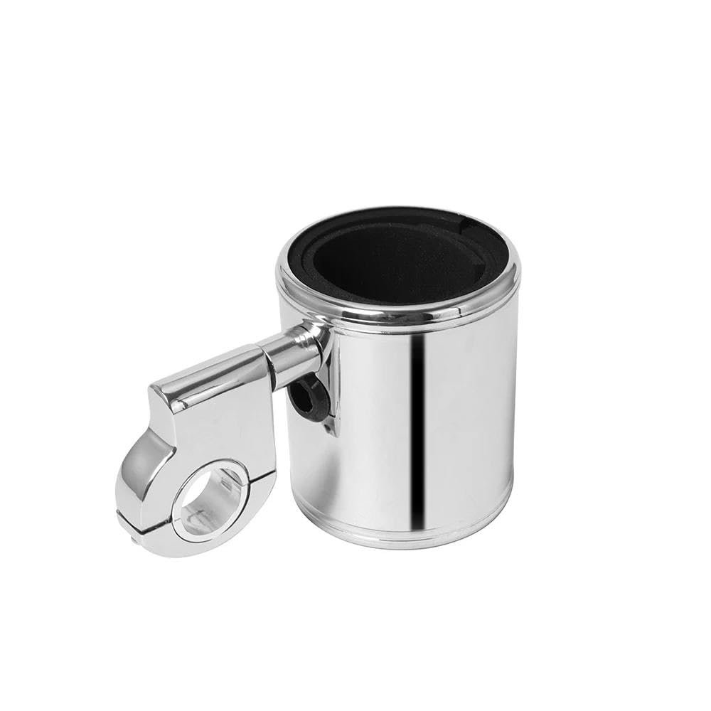 Universal motorcycle cup holder adjustable ABS handlebar 22-32 mm