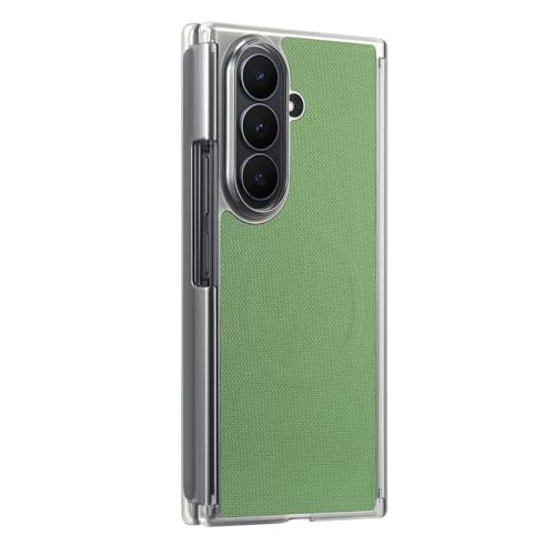 Étui en cuir à grain fin pour Samsung Galaxy Z Trifold, la haute maroquinerie magnétique